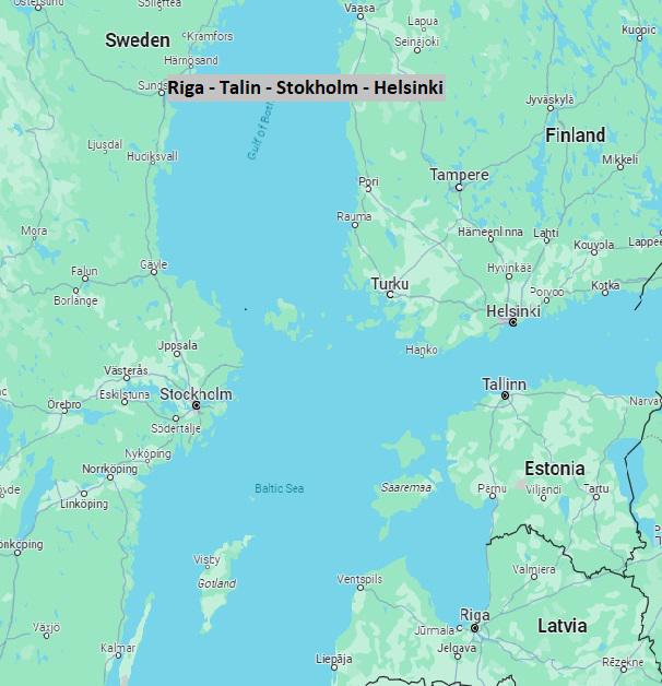 ZEMLJE BALTIKA I SKANDINAVIJE TURA